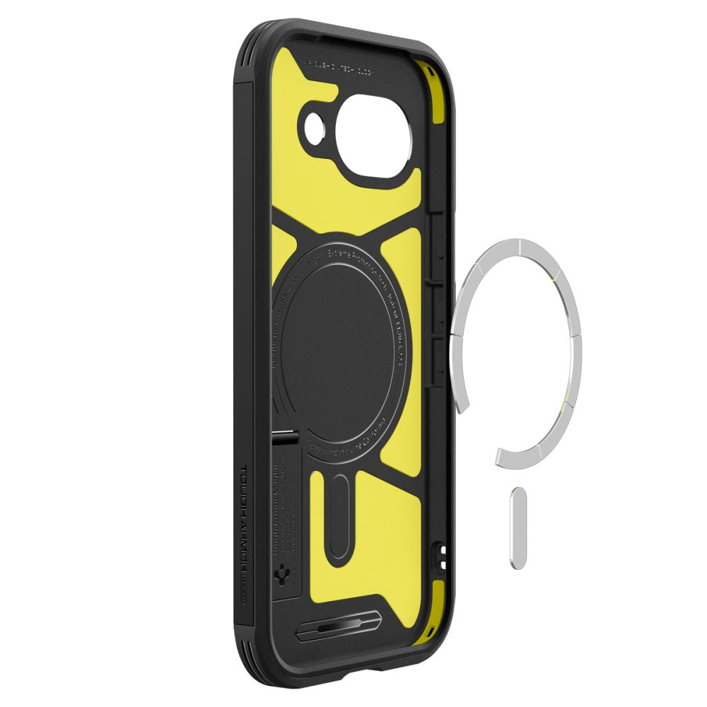 Spigen Tough Armor Mag MagSafe-hylster til Google Pixel 10A - sort