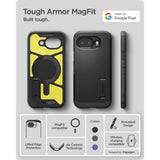 Spigen Tough Armor Mag MagSafe-hylster til Google Pixel 10A - sort