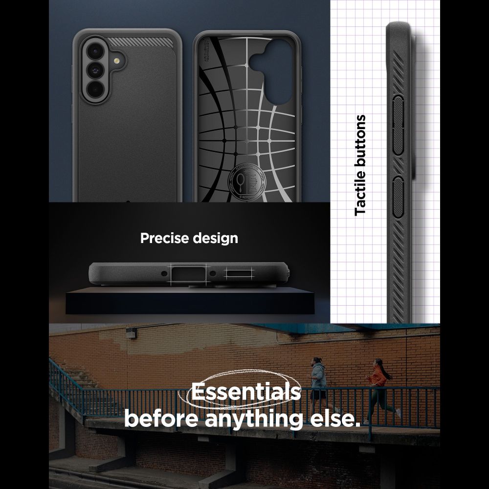 Spigen Rugged Armor Case til Samsung Galaxy A37 5G - sort