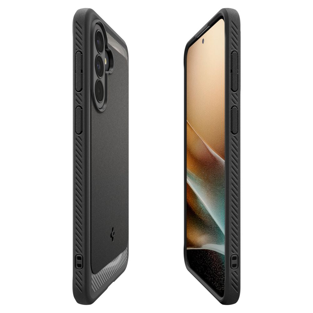 Spigen Rugged Armor Case til Samsung Galaxy A37 5G - sort