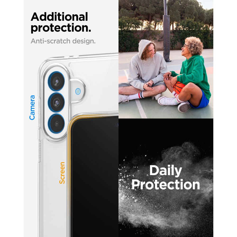 Spigen Ultra Hybrid Case til Samsung Galaxy A37 5G - Gennemsigtig