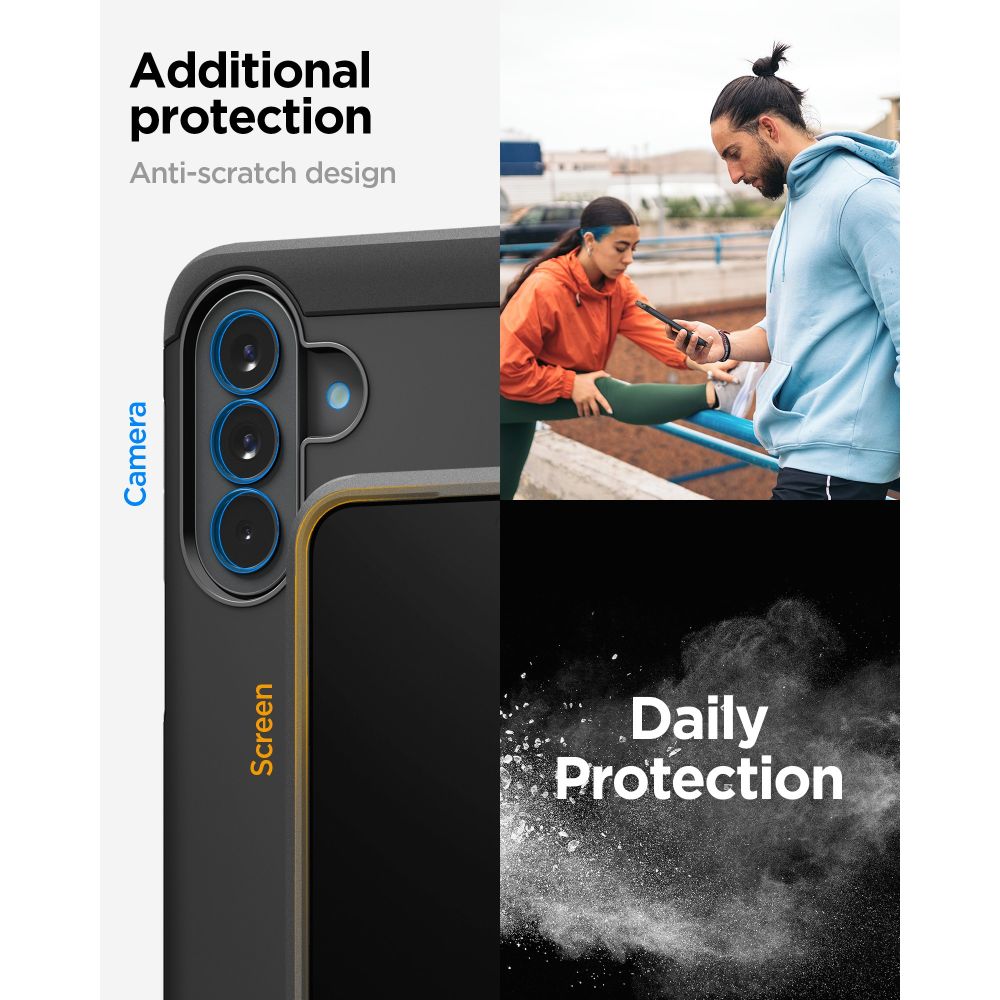 Spigen Tough Armor Case til Samsung Galaxy A57 5G - sort
