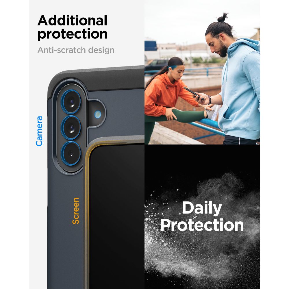 Spigen Tough Armor Case til Samsung Galaxy A57 5G - Navy Blue