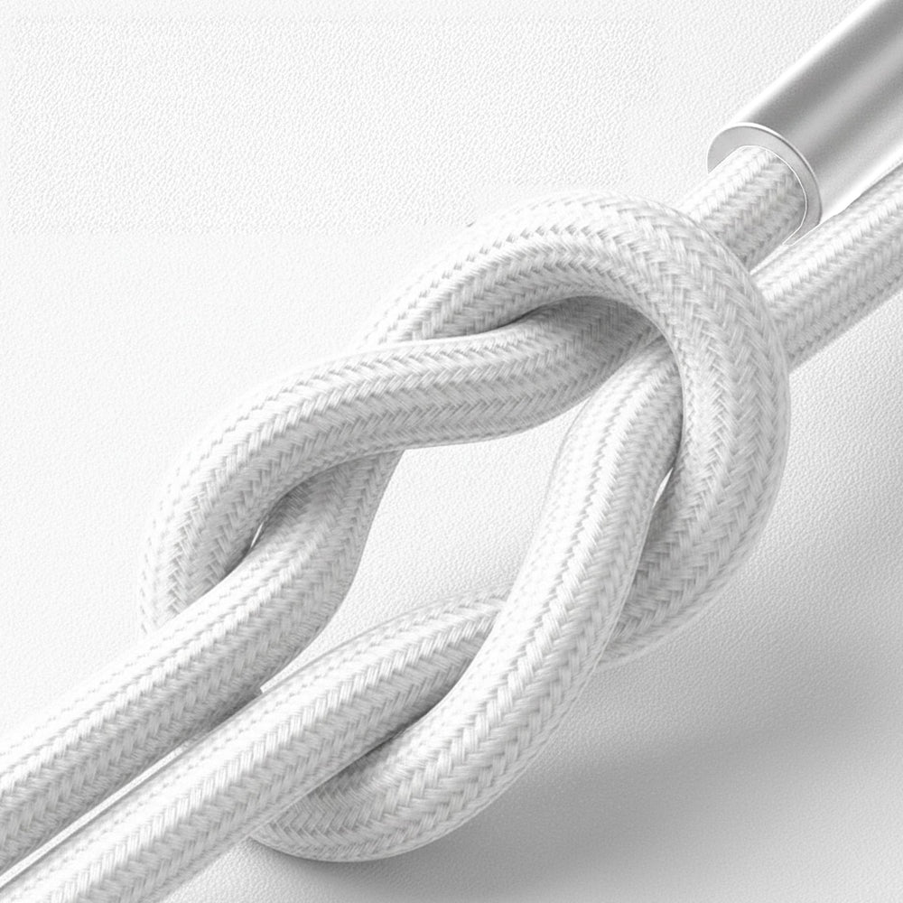 3mk Hyper Cable N-SERIES USB-C / USB-C 2m PD 3.0 QC 3.0 20V/5A 100W - white
