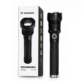Wozinsky WLT-20W tactical flashlight 20 W 2000 lm CREE diodes IP65 with adjustable beam - black