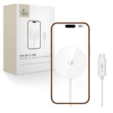 Tech-Protect A50 MagSafe 25W QI2.2 trådløs oplader - hvid