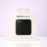 BOYA Notra Voice Recorder med AI Transcription - sort
