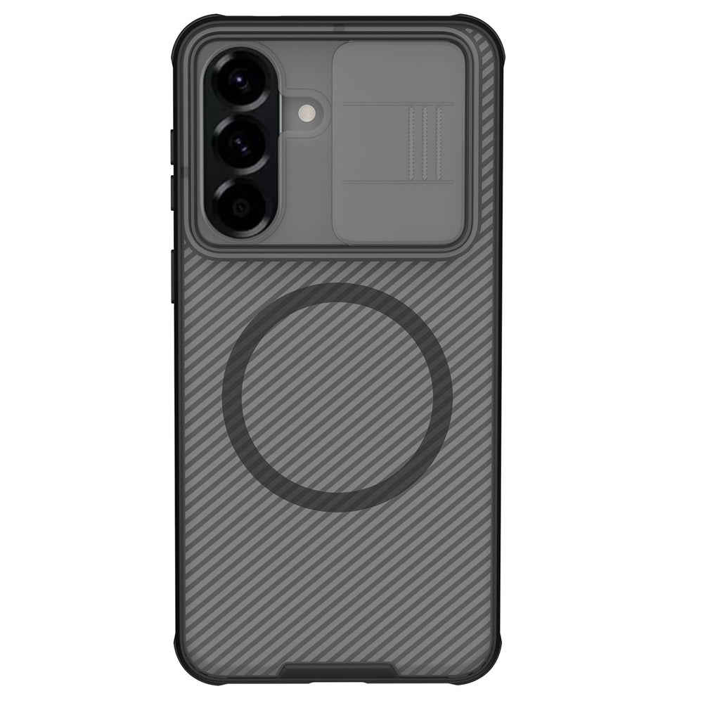 Nillkin CamShield Pro Magnetisk Case til Samsung Galaxy A57 5G - Gennemskinnelig sort