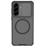 Nillkin CamShield Pro Magnetisk Case til Samsung Galaxy A57 5G - Gennemskinnelig sort
