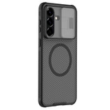 Nillkin CamShield Pro Magnetisk Case til Samsung Galaxy A57 5G - Gennemskinnelig sort