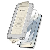 Tech-Protect Quick Set+ 2-pakke af hærdet glas til Samsung Galaxy S26 - sort