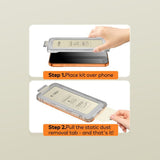Tech-Protect Quick Set+ 2-pakke af hærdet glas til Samsung Galaxy S26+ - sort