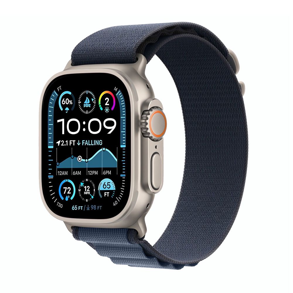 Tech-Protect Nylon Pro Strap til Apple Watch (44 / 45 / 46 / 49 mm) - Navy Blue