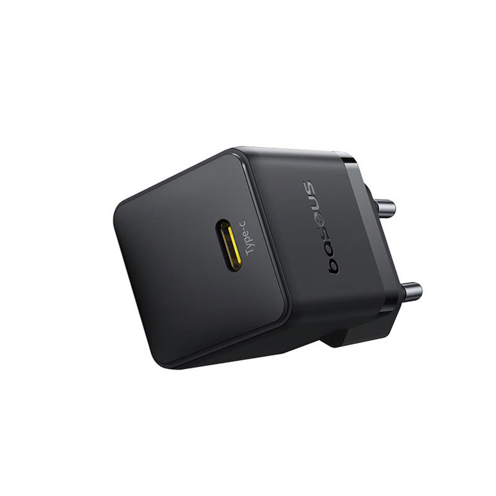 Baseus Palm 30W Wall Charger med 60W USB-C kabel 1m - sort