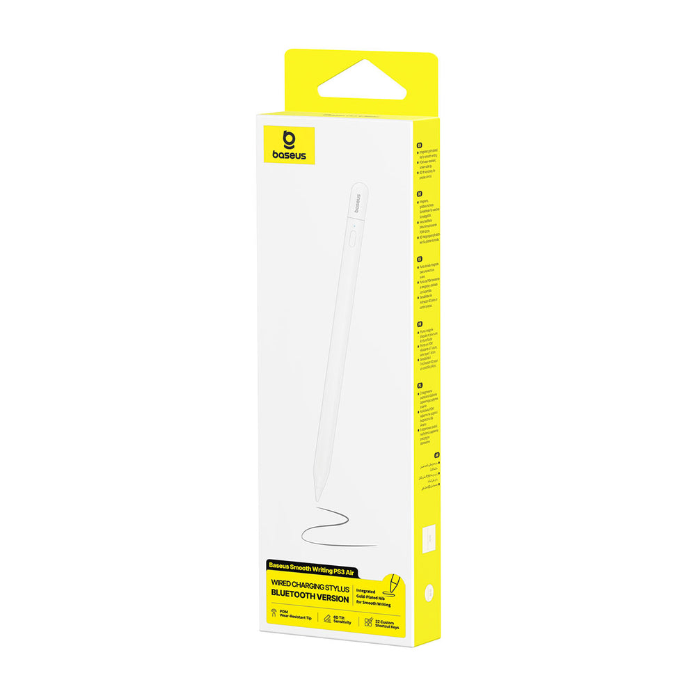 Baseus Smooth Writing PS3 Air Bluetooth Active Stylus til iPad - hvid