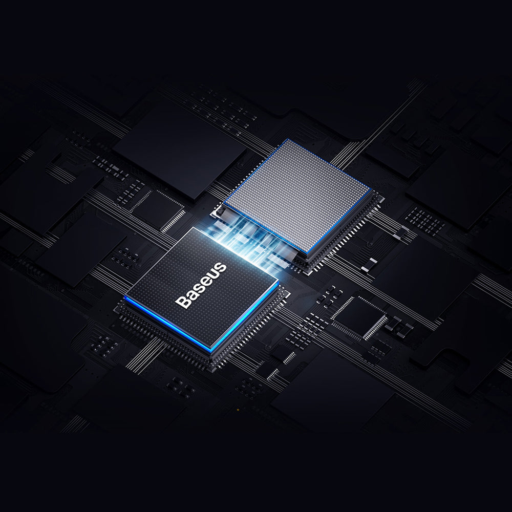 Baseus UltraJoy Series 5in1 USB-C HDMI 4K 4x USB-A 3.0 USB-hub - grå