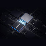 Baseus UltraJoy Series 5in1 USB-C HDMI 4K 4x USB-A 3.0 USB-hub - grå