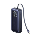 Baseus EnerCore CR11 20000mAh 100W Power Bank with Retractable USB-C Cable - Black