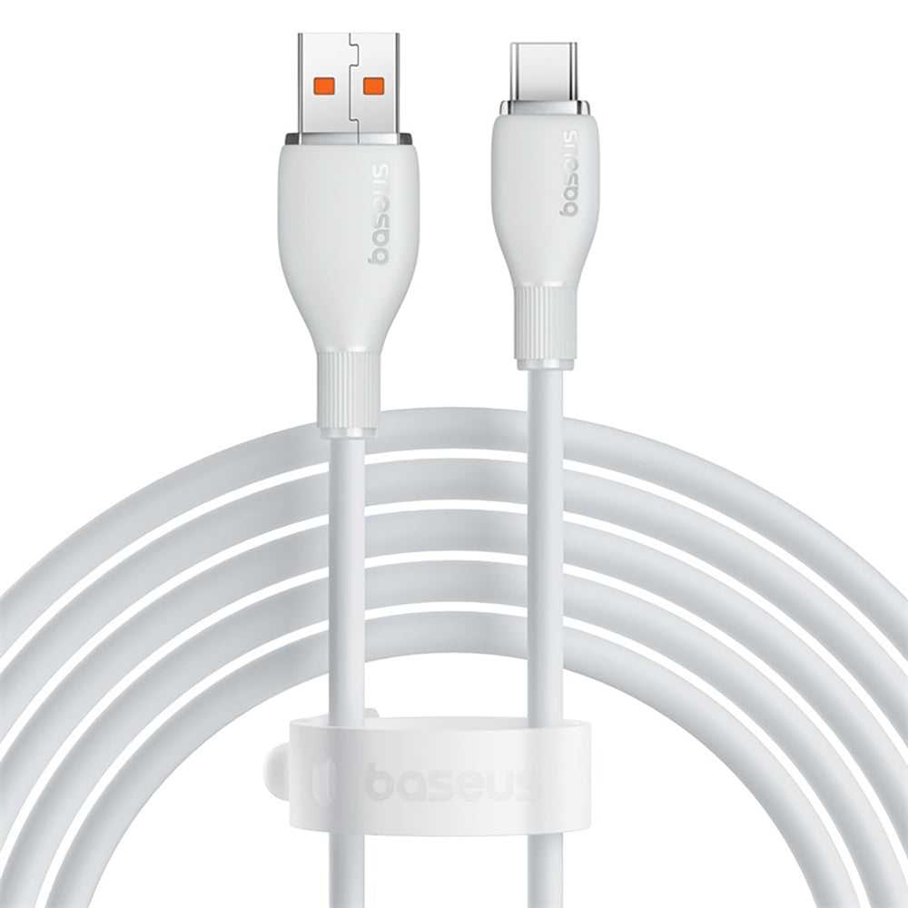 Baseus Pudding 100W USB-A - USB-C Cable 1.2m - White