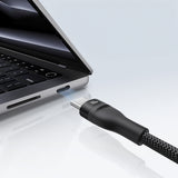 Baseus Flash Series 3 100W 3in1 USB-C Cable - 3xUSB-C 1.5m - Black