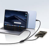Baseus Flash Series 3 100W 3in1 USB-C Cable - 3xUSB-C 1.5m - Black