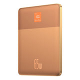 Baseus Blade2 12000mAh 65W Powerbank with Digital Display (with Baseus Mini White Series USB-C - USB-C 100W (20V/5A) 50cm White Cable) - Orange
