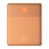 Baseus Blade2 12000mAh 65W Powerbank with Digital Display (with Baseus Mini White Series USB-C - USB-C 100W (20V/5A) 50cm White Cable) - Orange