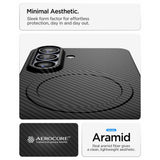 Spigen AirSkin Aramid Mag MagSafe Case til Samsung Galaxy S26 - sort