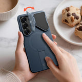 Tech-Protect Kevlar Aura MagSafe Case til Samsung Galaxy S26 Ultra - Navy Blue