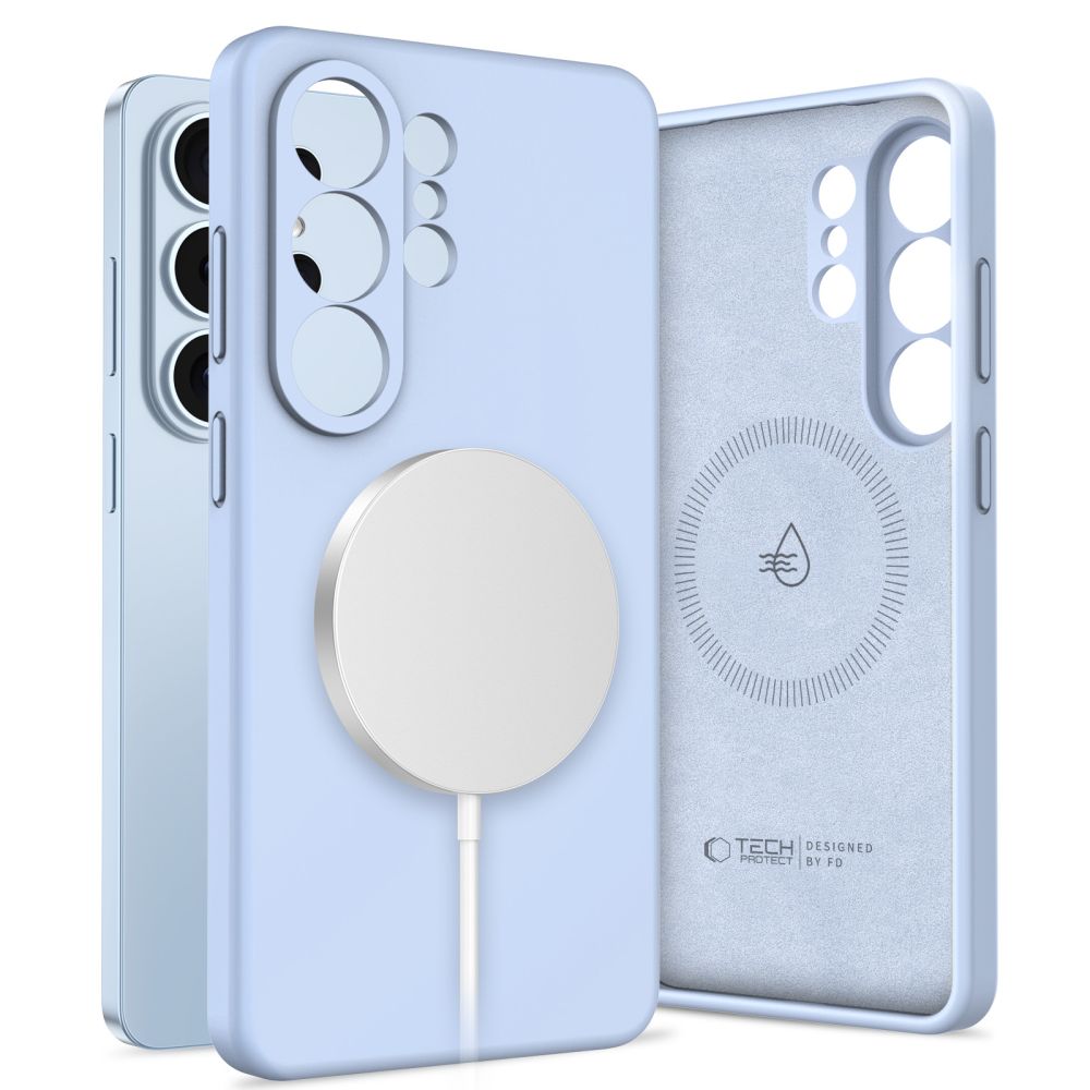Tech-Protect Silicone MagSafe Case til Samsung Galaxy S26 Ultra - Blå