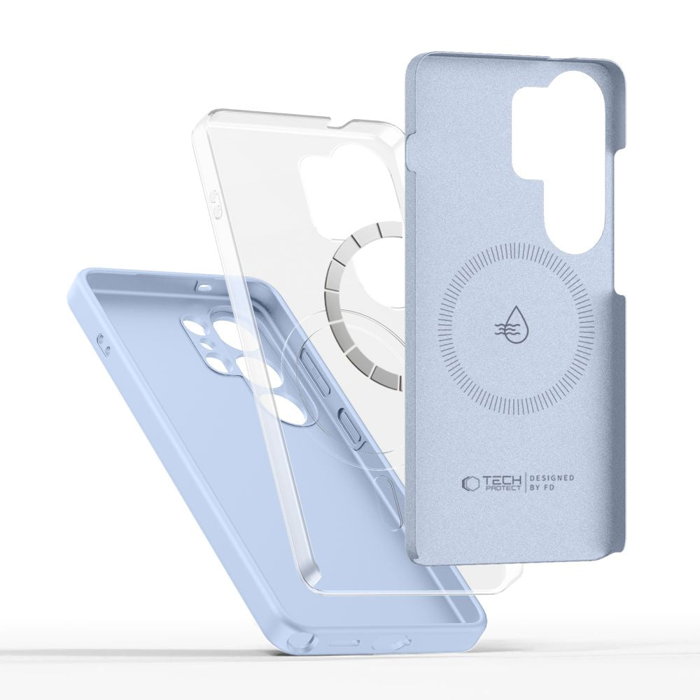 Tech-Protect Silicone MagSafe Case til Samsung Galaxy S26 Ultra - Blå