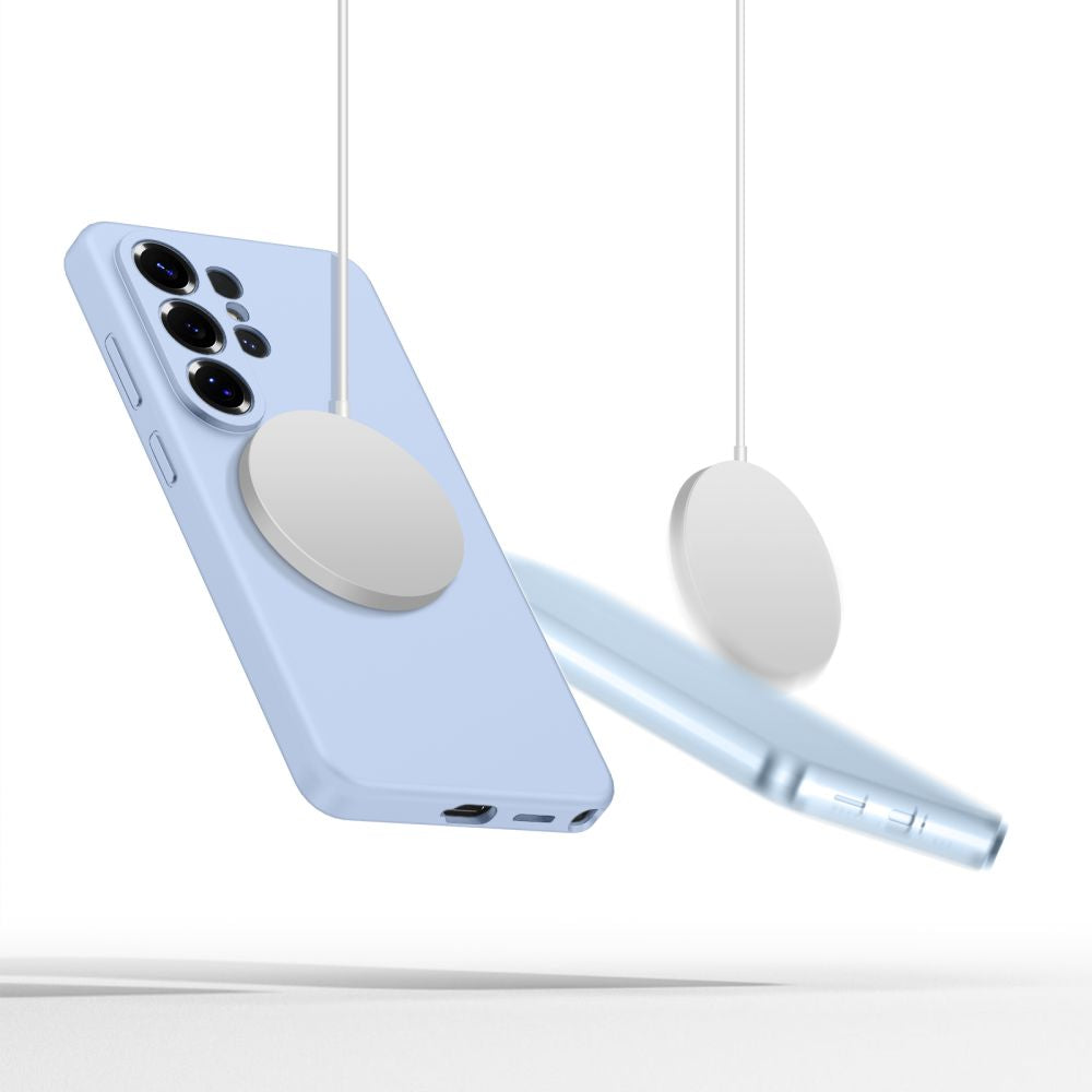 Tech-Protect Silicone MagSafe Case til Samsung Galaxy S26 Ultra - Blå