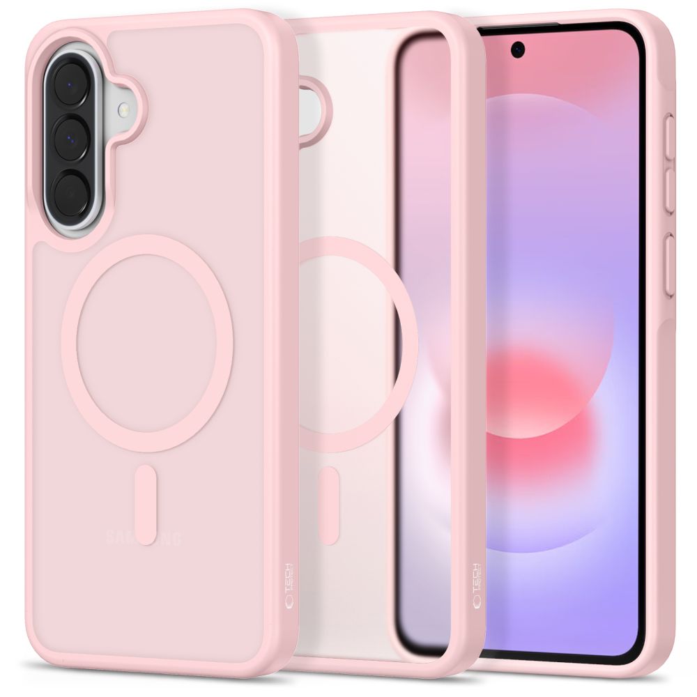 Tech-Protect Magmat MagSafe Case til Samsung Galaxy A36 / A56 / A37 5G - Matte Pink