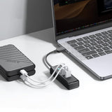 Orico PWC2U-U3 3-port USB hub 2x USB-A 3.0 1x USB-C 3.0 1.8 m - black