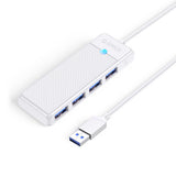 Orico PAPW4A-U3 USB Hub 4-port 4x USB-A 3.0 1.8 m - white