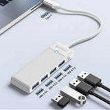 Orico PAPW4A-C3 USB Hub 4-port 4x USB-A 3.0 1.8 m - white