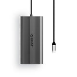 Orico XDR 12in1 USB-C Docking Station USB-A USB-C HDMI 4K VGA RJ45 Gigabit PD 100W SD and microSD Card Reader - Gray