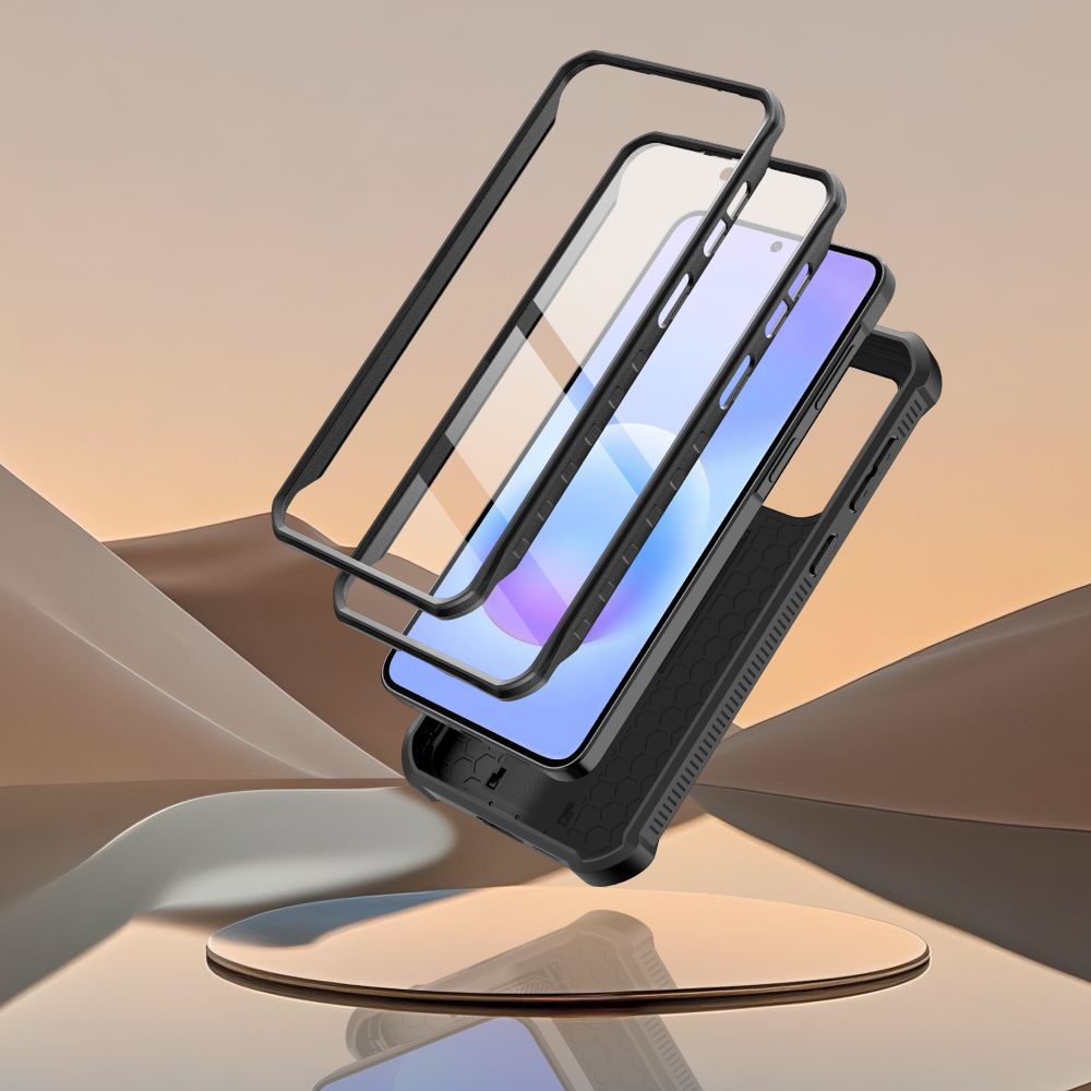 Tech-Protect Kevlar Cam+ 2-Set Case til Samsung Galaxy A57 5G - sort