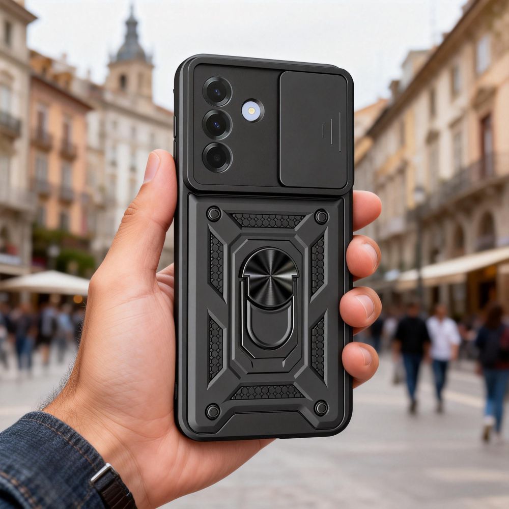 Tech-Protect CamShield Pro Case til Samsung Galaxy A27 5G - sort