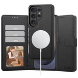 Tech-Protect Wallet MagSafe Case til Samsung Galaxy S26 Ultra - Matte Black