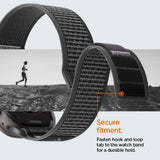 Spigen Athlex Air 2 rem til Apple Watch 44/45/46/49 mm - sort og grå