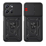 Tech-Protect CamShield Pro Case til Motorola Moto G67 / G77 - sort