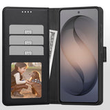 Tech-Protect Wallet MagSafe Case til Samsung Galaxy S26 - Matte sort