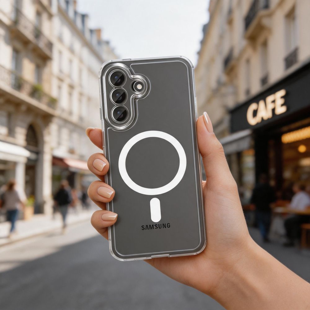 Tech-Protect FlexAir Hybrid MagSafe Case til Samsung Galaxy A27 5G - Gennemsigtig