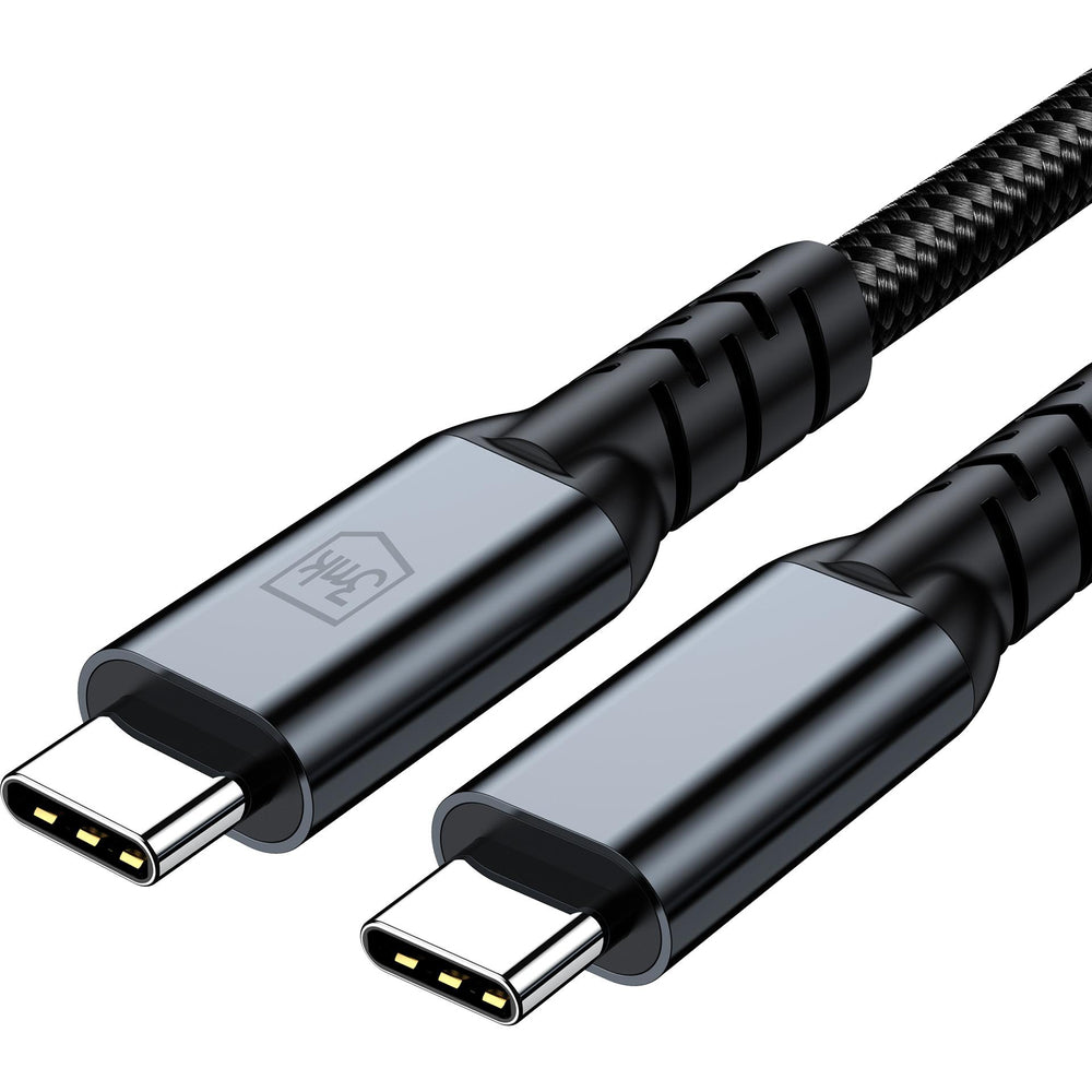 3mk Hyper Cable N-SERIES USB-C / USB-C Thunderbolt 4 2m 48V / 5A 40Gb/s 240W 8K60Hz - black