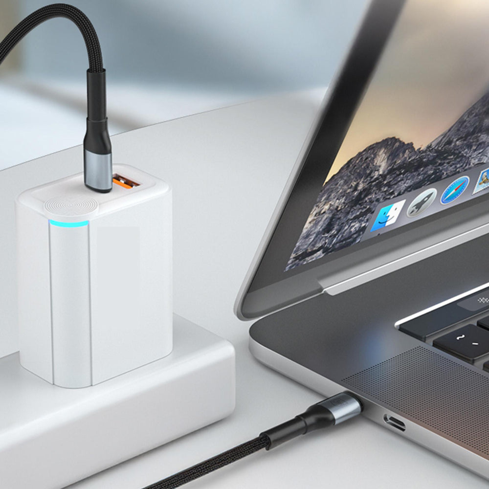 3mk Hyper Cable N-SERIES USB-C / USB-C 3m PD 3.0 QC 3.0 20V / 5A 100W - black