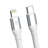 3mk Hyper Cable N-SERIES USB-C / Lightning 1m PD 3.0 9V / 3A 27W - white