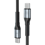 3mk Hyper Cable N-SERIES USB-C / USB-C 1m PD 3.0 QC 3.0 48V / 5A 240W - black