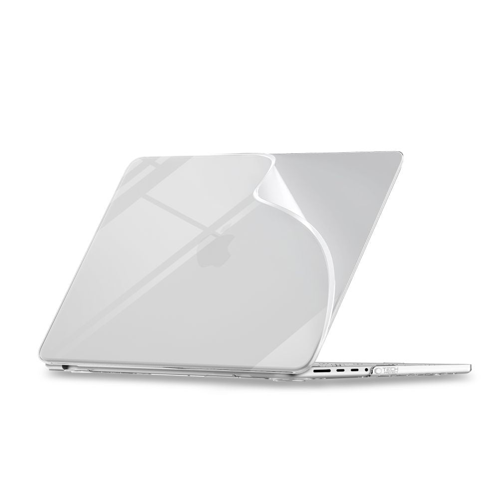 Tech-Protect Softshell Case for MacBook Pro 14" 2021 / 2023 / 2024 / 2025 / 2026 - Transparent