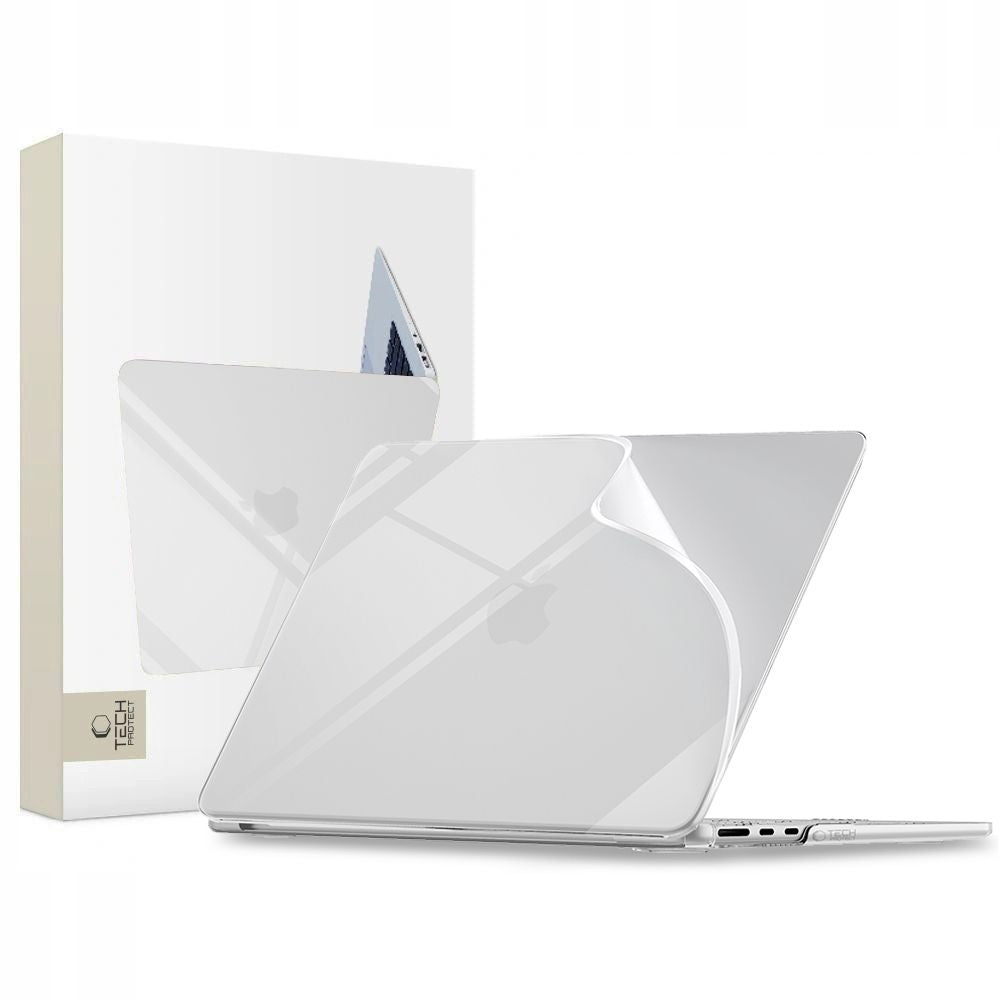 Tech-Protect Softshell Case for MacBook Air 13" 2023 / 2024 / 2025 / 2026 - Transparent
